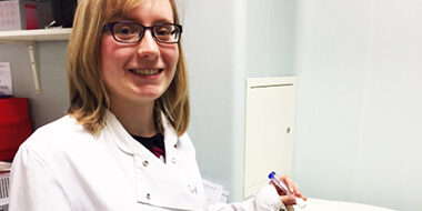 Rosie Forster, Queen Elizabeth Hospital Birmingham, with the CALEX and Roche cobas c702